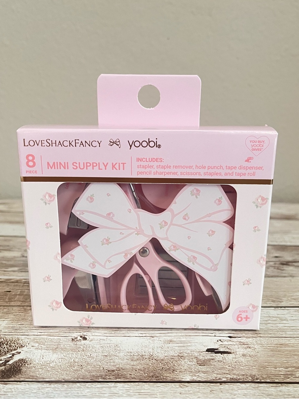 LoveShackFancy x Target Yoobi Blooming Heirloom Ditsy Mini Supply Kit🎀